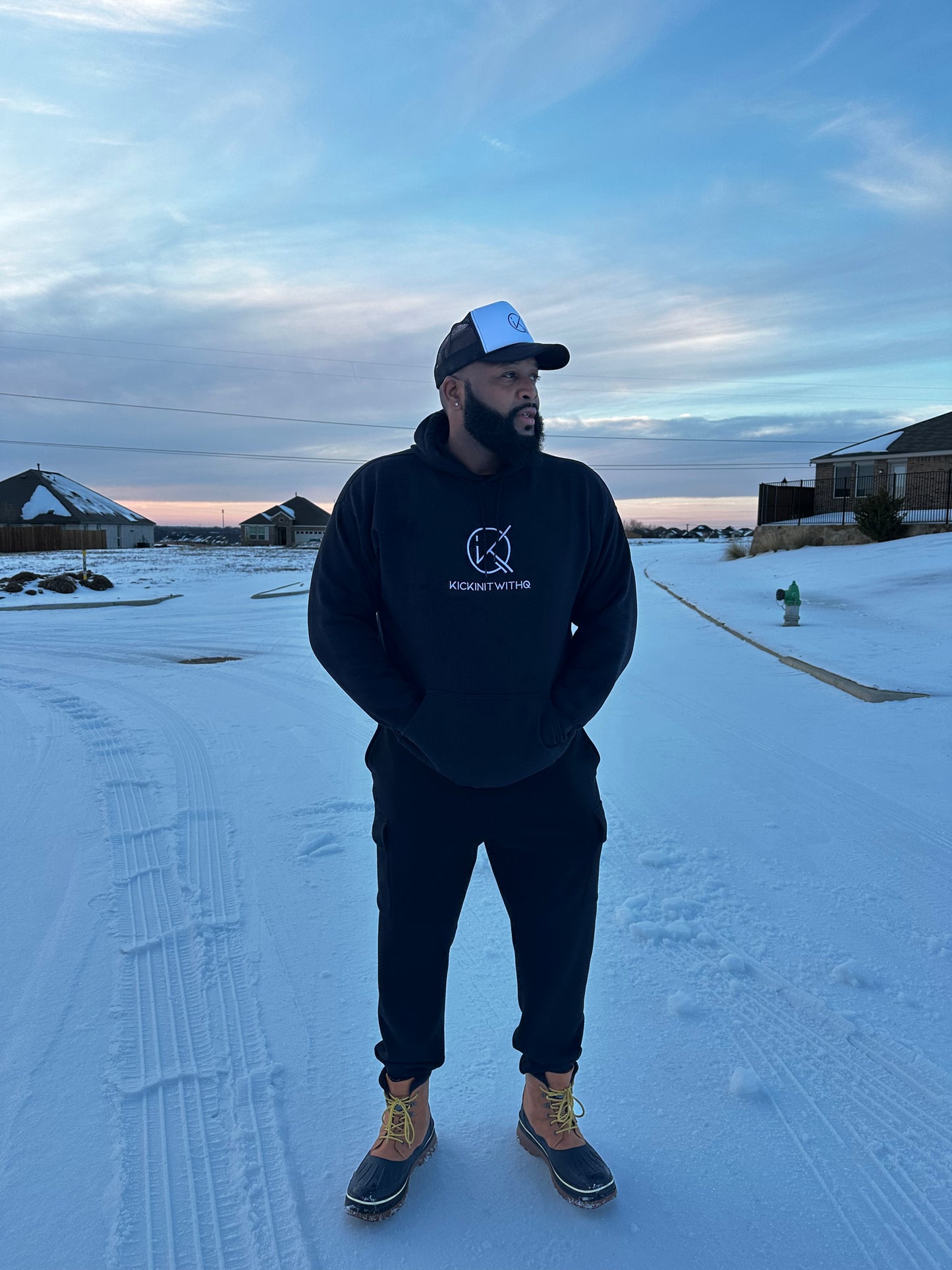 KickinitWithQ Hoodie