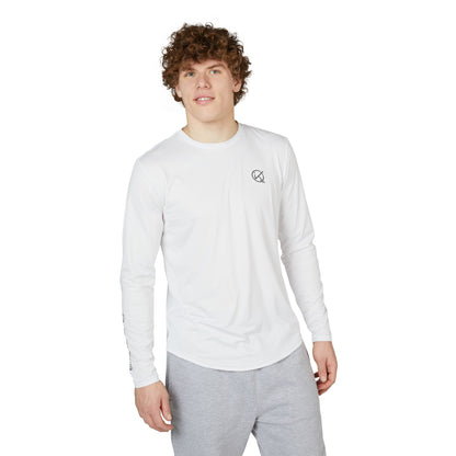 KickinitwithQ Men's UV Protection Long Sleeve Shirt | Lightweight Sun Shield for Fishing, Beach & Outdoor Sports