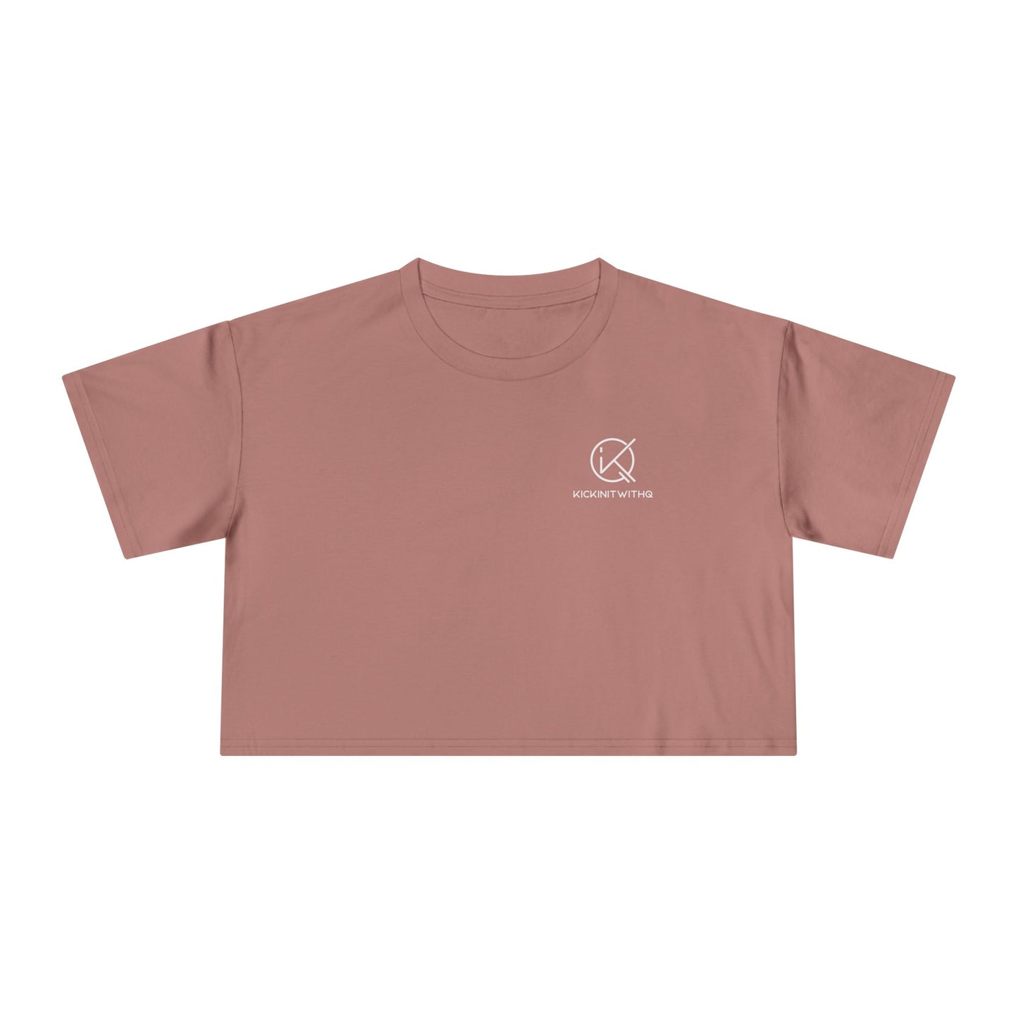 KickinitWithQ Women's Crop Tee