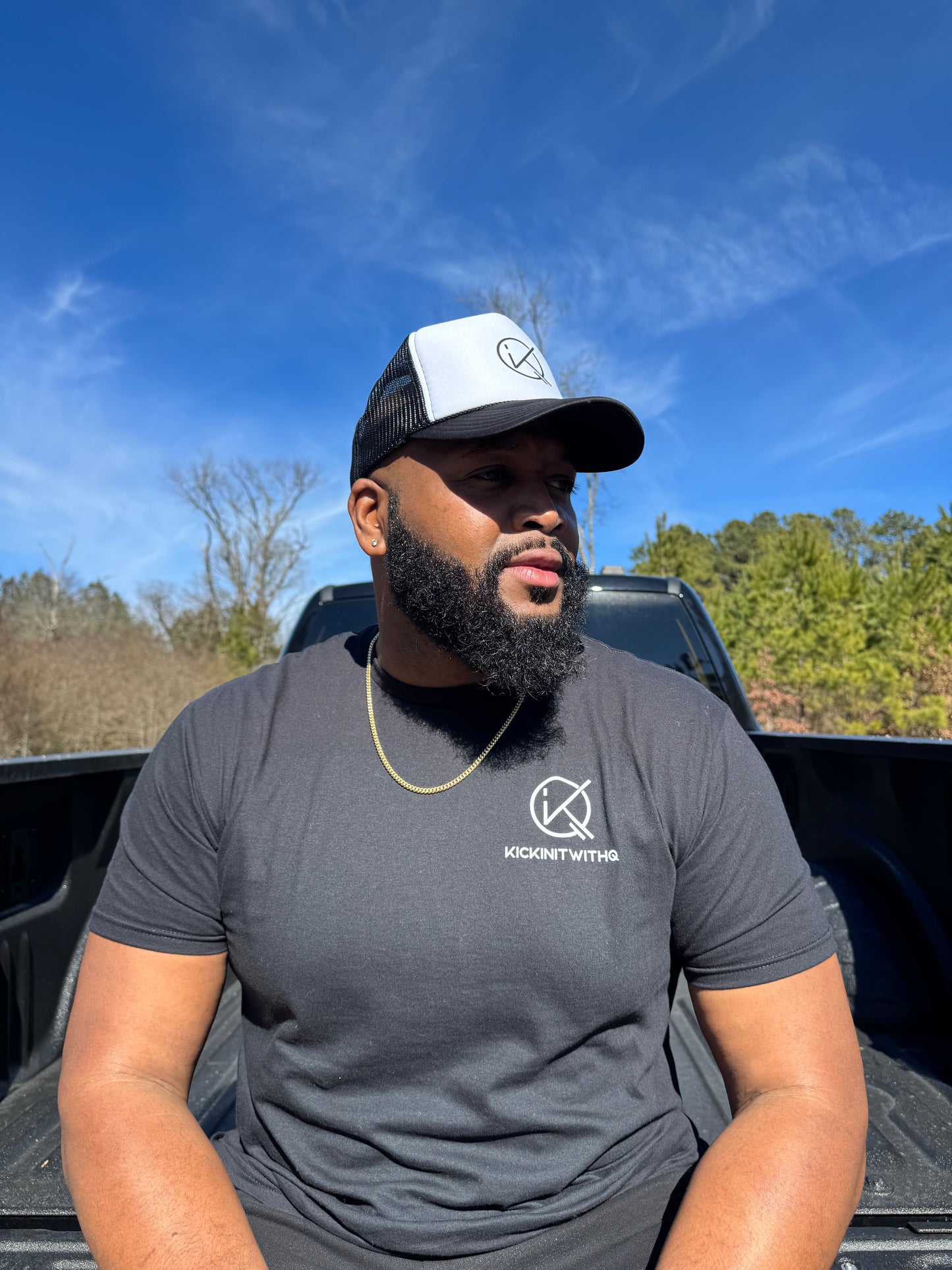 KickinitWith Q UniSex Trucker Hat