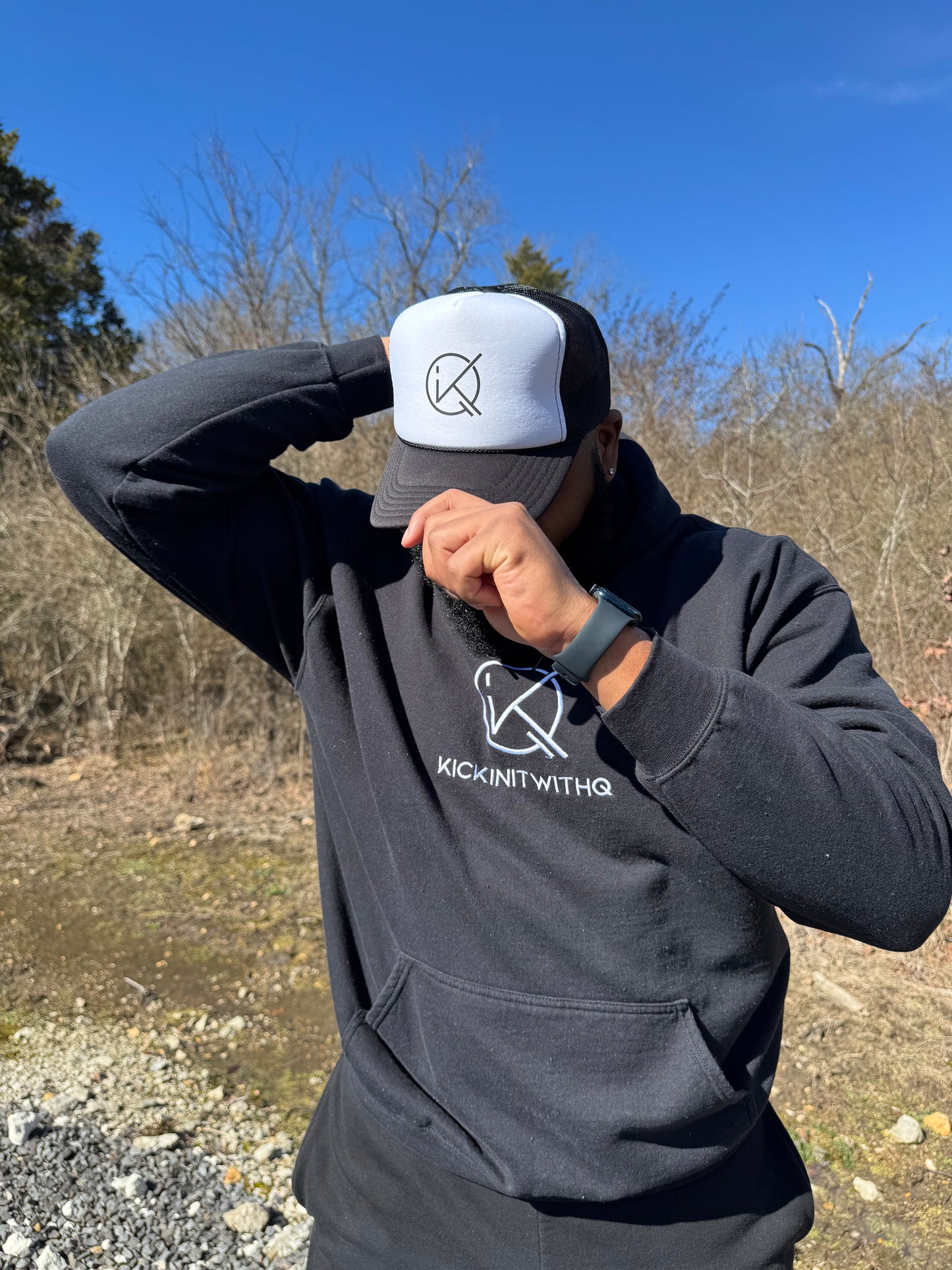 KickinitWith Q UniSex Trucker Hat