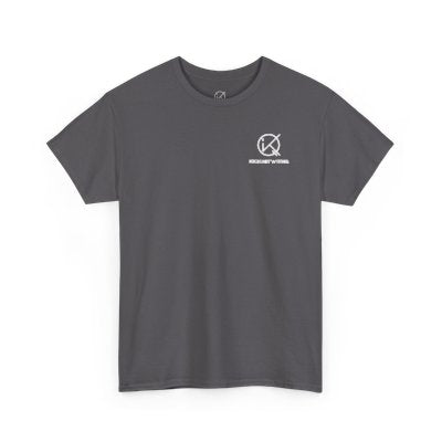 KickinitwithQ Plain Logo Heavy Cotten T-Shirt